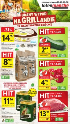 Intermarche - gazetka promocyjna Gazetka  do środy 20.08