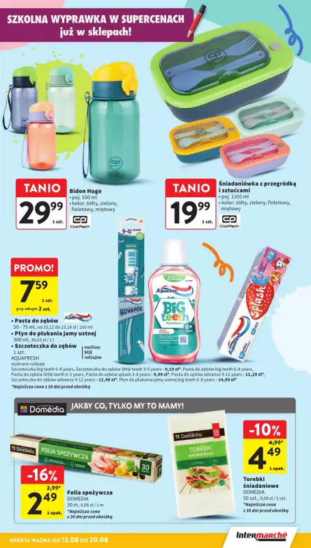Intermarche - gazetka promocyjna Gazetka od środy 13.08 do środy 20.08 - strona 39