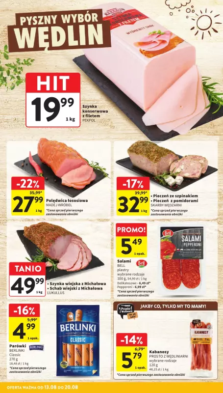 Intermarche - gazetka promocyjna Gazetka od środy 13.08 do środy 20.08 - strona 26