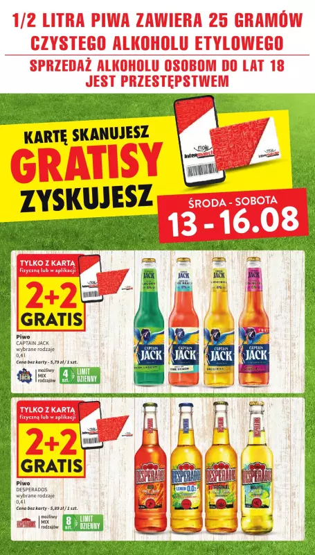 Intermarche - gazetka promocyjna Gazetka od środy 13.08 do środy 20.08 - strona 17