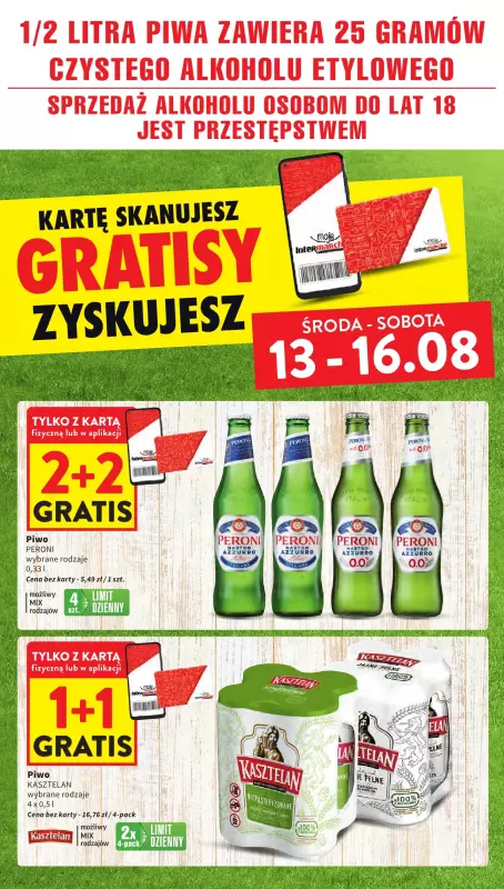 Intermarche - gazetka promocyjna Gazetka od środy 13.08 do środy 20.08 - strona 16