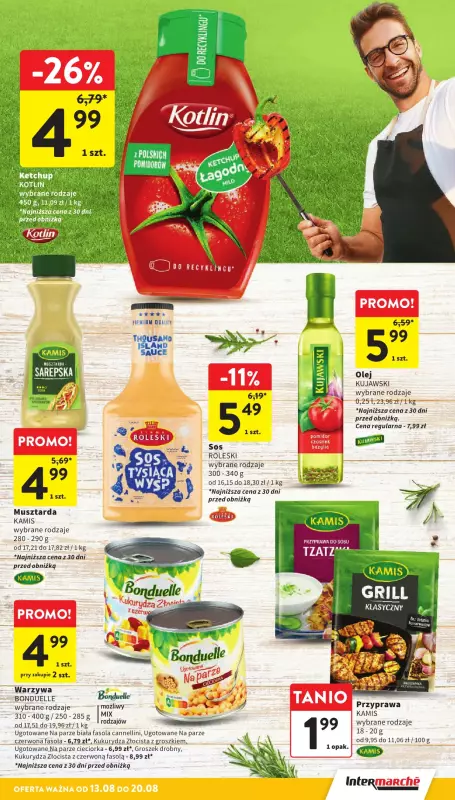 Intermarche - gazetka promocyjna Gazetka od środy 13.08 do środy 20.08 - strona 13