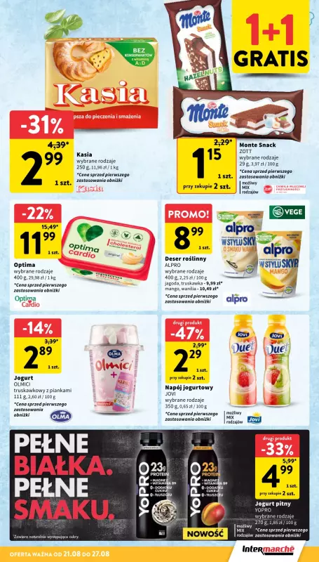 Intermarche - gazetka promocyjna Gazetka od czwartku 21.08 do środy 27.08 - strona 19