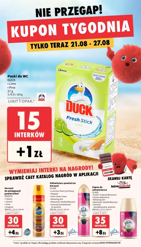 Intermarche - gazetka promocyjna Gazetka od czwartku 21.08 do środy 27.08 - strona 35