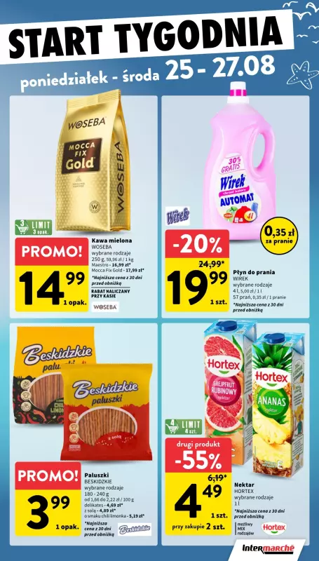 Intermarche - gazetka promocyjna Gazetka od czwartku 21.08 do środy 27.08 - strona 43