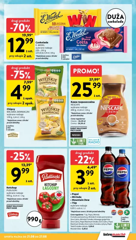 Intermarche - gazetka promocyjna Gazetka od czwartku 21.08 do środy 27.08 - strona 5