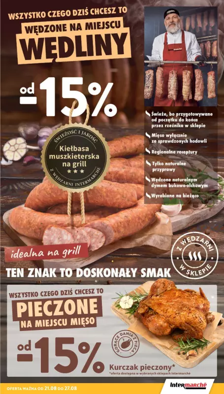 Intermarche - gazetka promocyjna Gazetka od czwartku 21.08 do środy 27.08 - strona 13