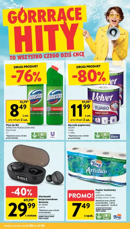 Intermarche - gazetka promocyjna Gazetka od czwartku 21.08 do środy 27.08 - strona 6