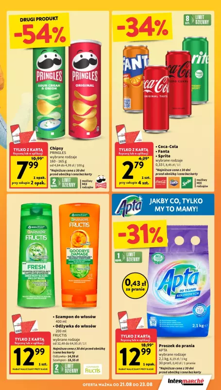 Intermarche - gazetka promocyjna Gazetka od czwartku 21.08 do środy 27.08 - strona 3