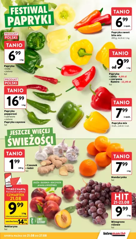 Intermarche - gazetka promocyjna Gazetka od czwartku 21.08 do środy 27.08 - strona 9