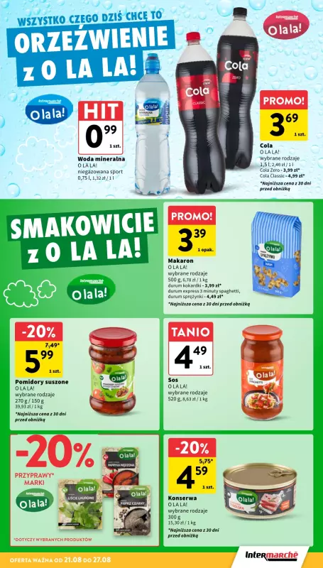 Intermarche - gazetka promocyjna Gazetka od czwartku 21.08 do środy 27.08 - strona 27