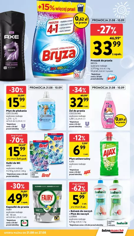 Intermarche - gazetka promocyjna Gazetka od czwartku 21.08 do środy 27.08 - strona 39
