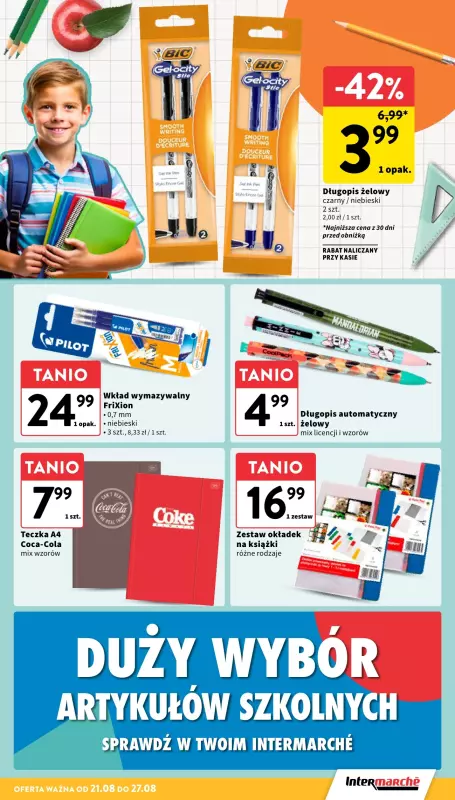 Intermarche - gazetka promocyjna Gazetka od czwartku 21.08 do środy 27.08 - strona 41