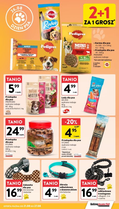 Intermarche - gazetka promocyjna Gazetka od czwartku 21.08 do środy 27.08 - strona 33