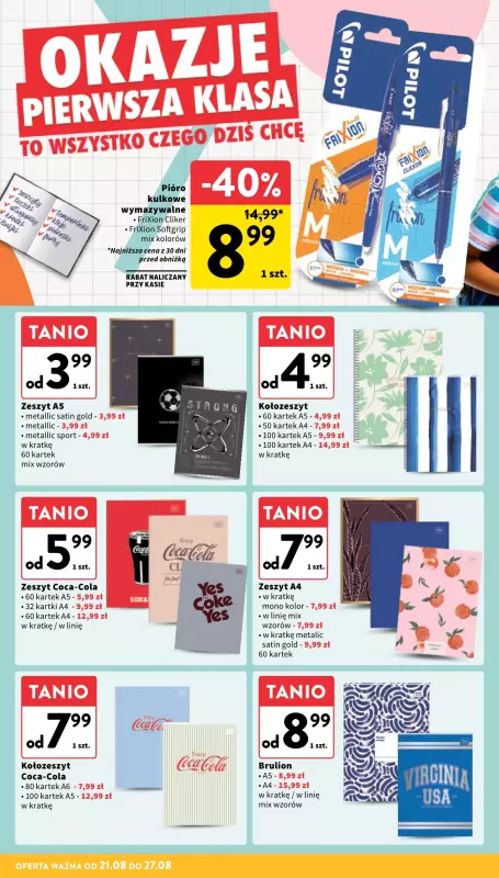 Intermarche - gazetka promocyjna Gazetka od czwartku 21.08 do środy 27.08 - strona 40