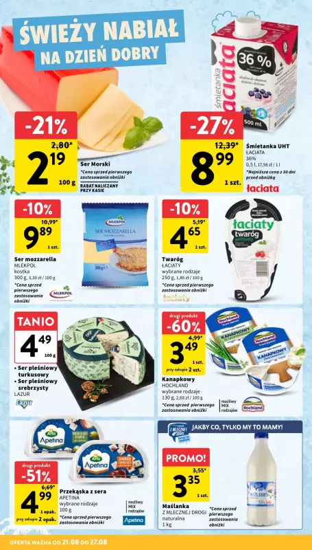 Intermarche - gazetka promocyjna Gazetka od czwartku 21.08 do środy 27.08 - strona 18