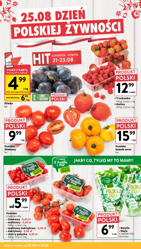 Intermarche - gazetka promocyjna Gazetka od czwartku 21.08 do środy 27.08 - strona 10