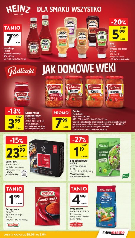 Intermarche - gazetka promocyjna Gazetka od czwartku 28.08 do środy 03.09 - strona 33