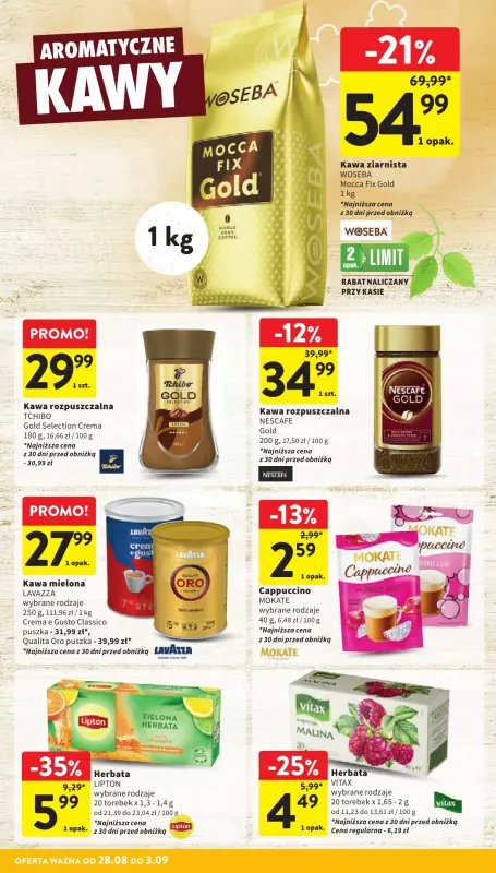 Intermarche - gazetka promocyjna Gazetka od czwartku 28.08 do środy 03.09 - strona 28