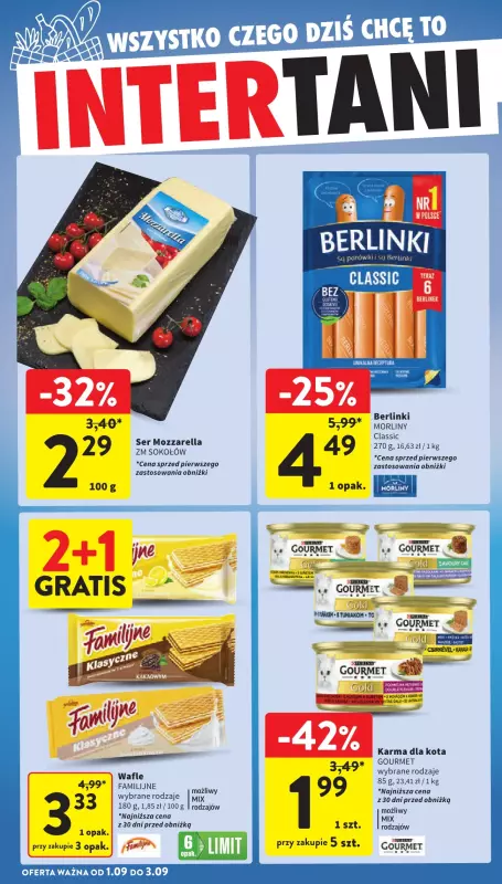 Intermarche - gazetka promocyjna Gazetka od czwartku 28.08 do środy 03.09 - strona 42