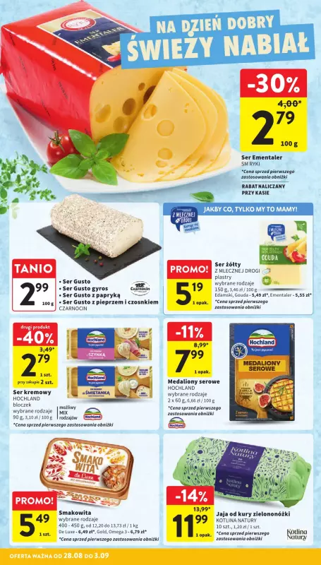 Intermarche - gazetka promocyjna Gazetka od czwartku 28.08 do środy 03.09 - strona 24