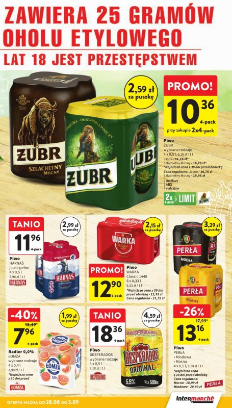 Intermarche - gazetka promocyjna Gazetka od czwartku 28.08 do środy 03.09 - strona 39