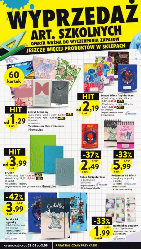 Intermarche - gazetka promocyjna Gazetka od czwartku 28.08 do środy 03.09 - strona 2