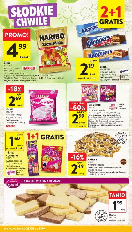 Intermarche - gazetka promocyjna Gazetka od czwartku 28.08 do środy 03.09 - strona 30