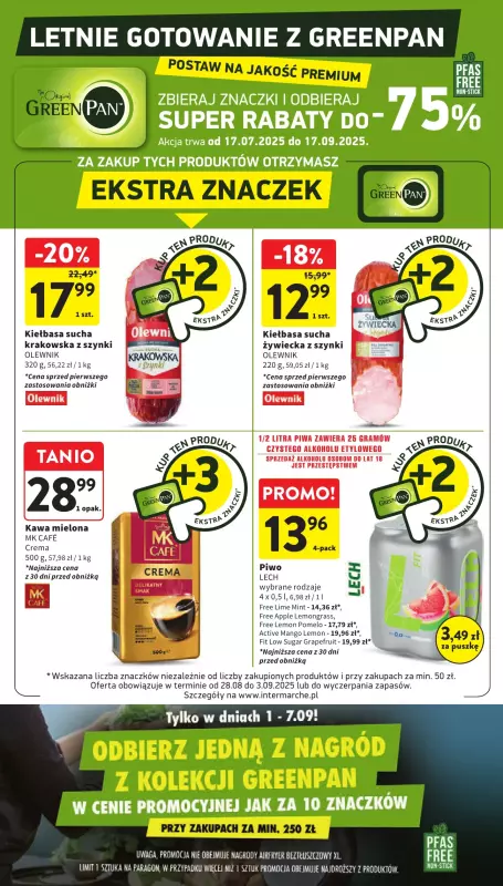 Intermarche - gazetka promocyjna Gazetka od czwartku 28.08 do środy 03.09 - strona 14