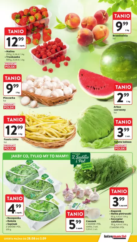 Intermarche - gazetka promocyjna Gazetka od czwartku 28.08 do środy 03.09 - strona 17