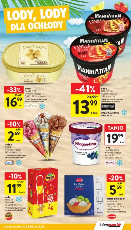 Intermarche - gazetka promocyjna Gazetka od czwartku 28.08 do środy 03.09 - strona 27