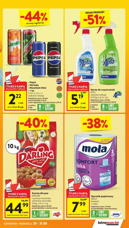 Intermarche - gazetka promocyjna Gazetka od czwartku 28.08 do środy 03.09 - strona 5