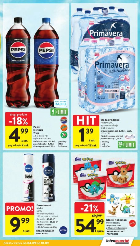 Intermarche - gazetka promocyjna Gazetka od czwartku 04.09 do środy 10.09 - strona 7