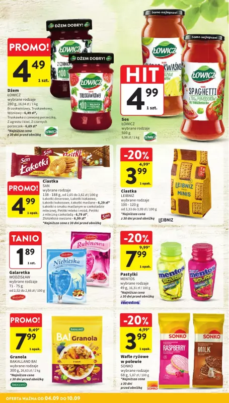 Intermarche - gazetka promocyjna Gazetka od czwartku 04.09 do środy 10.09 - strona 28