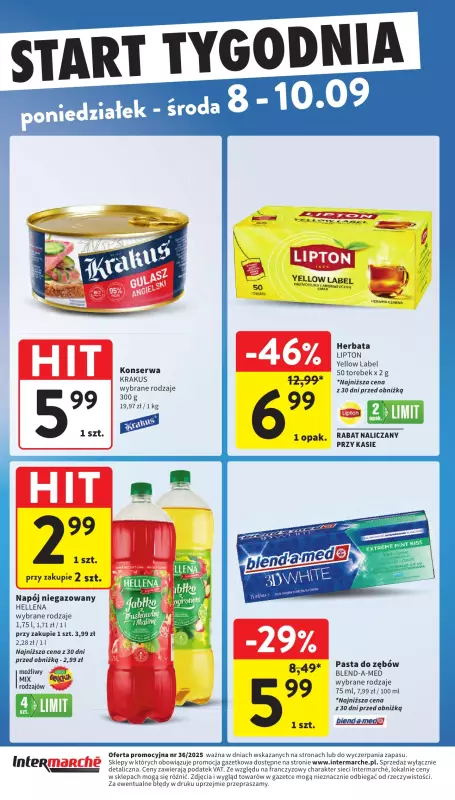 Intermarche - gazetka promocyjna Gazetka od czwartku 04.09 do środy 10.09 - strona 43