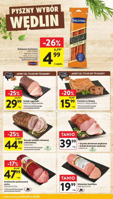 Intermarche - gazetka promocyjna Gazetka od czwartku 04.09 do środy 10.09 - strona 16