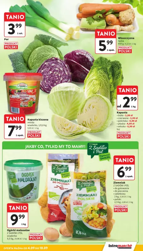 Intermarche - gazetka promocyjna Gazetka od czwartku 04.09 do środy 10.09 - strona 13