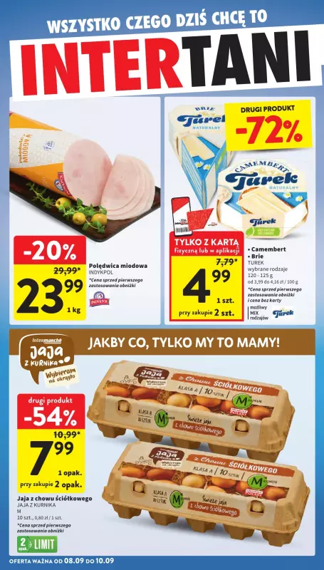 Intermarche - gazetka promocyjna Gazetka od czwartku 04.09 do środy 10.09 - strona 42