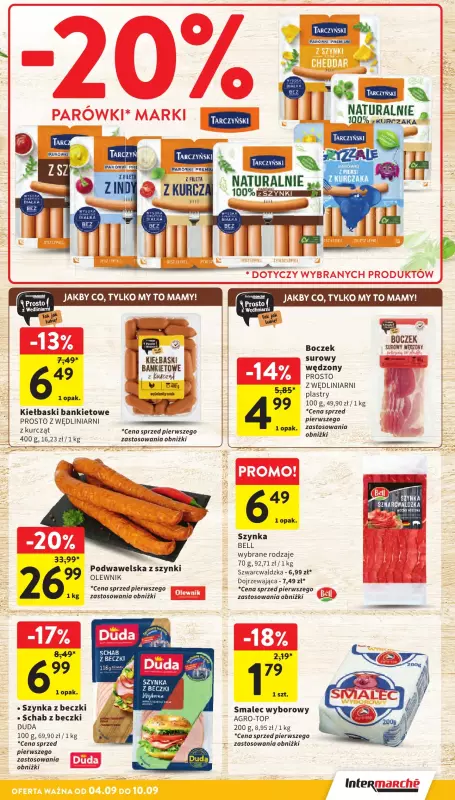Intermarche - gazetka promocyjna Gazetka od czwartku 04.09 do środy 10.09 - strona 17