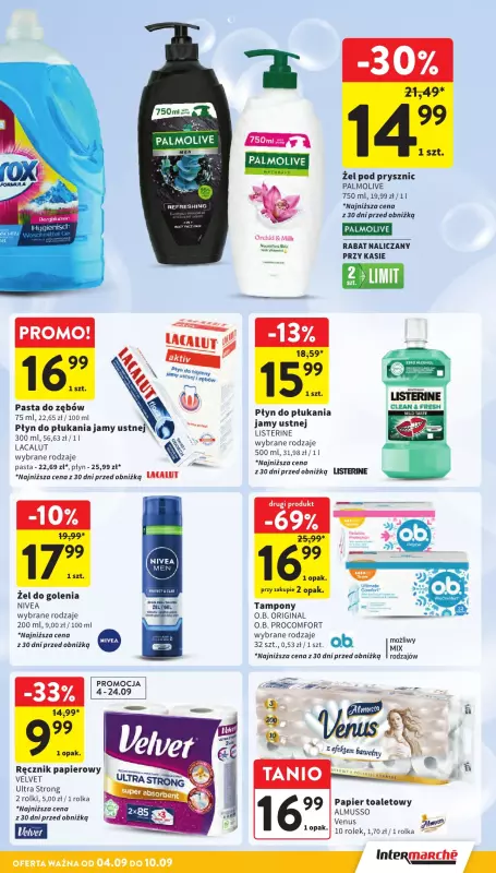 Intermarche - gazetka promocyjna Gazetka od czwartku 04.09 do środy 10.09 - strona 37