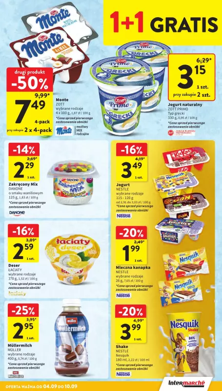 Intermarche - gazetka promocyjna Gazetka od czwartku 04.09 do środy 10.09 - strona 23