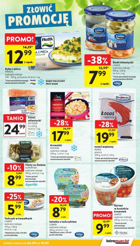 Intermarche - gazetka promocyjna Gazetka od czwartku 04.09 do środy 10.09 - strona 19