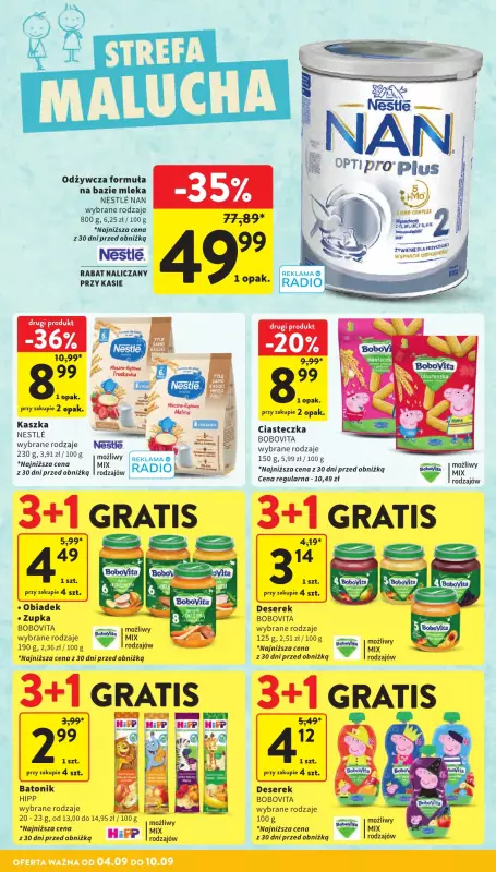 Intermarche - gazetka promocyjna Gazetka od czwartku 04.09 do środy 10.09 - strona 30