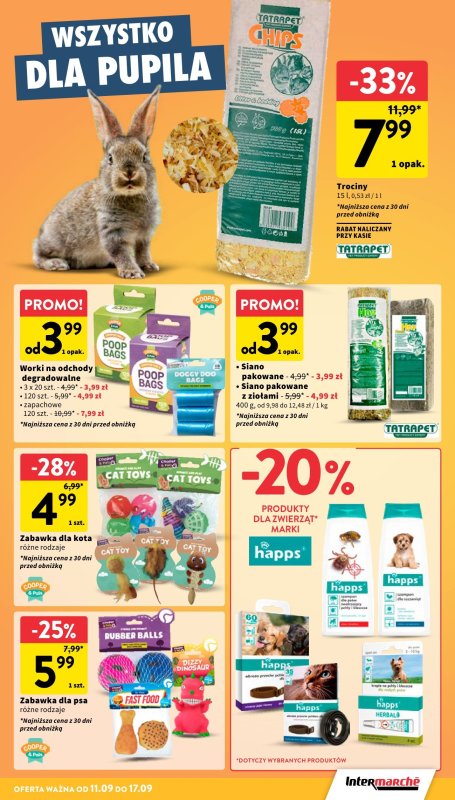 Intermarche - gazetka promocyjna Gazetka od czwartku 11.09 do środy 17.09 - strona 37