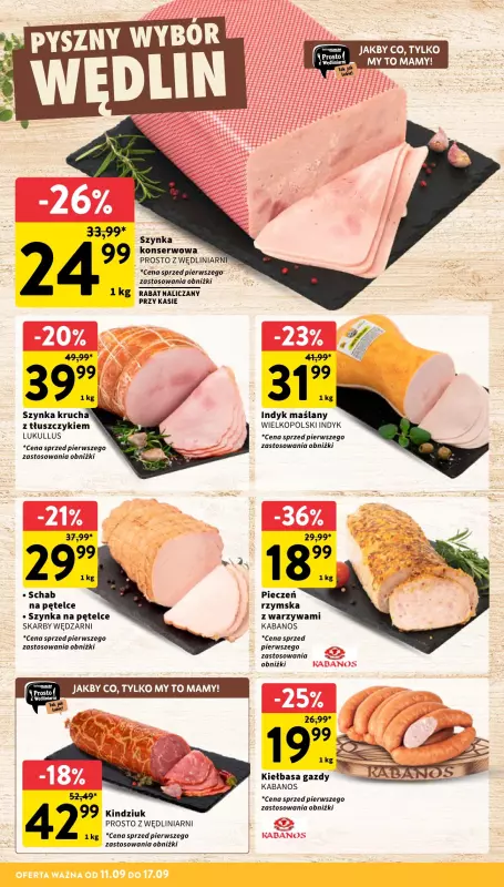 Intermarche - gazetka promocyjna Gazetka od czwartku 11.09 do środy 17.09 - strona 16