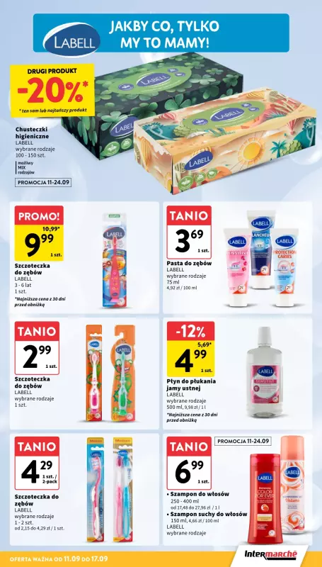 Intermarche - gazetka promocyjna Gazetka od czwartku 11.09 do środy 17.09 - strona 33