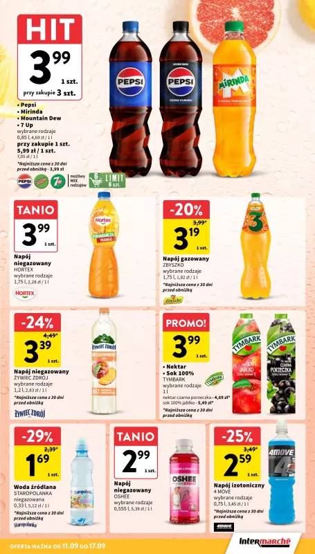 Intermarche - gazetka promocyjna Gazetka od czwartku 11.09 do środy 17.09 - strona 29