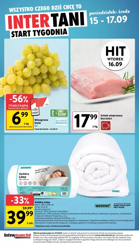 Intermarche - gazetka promocyjna Gazetka od czwartku 11.09 do środy 17.09 - strona 40
