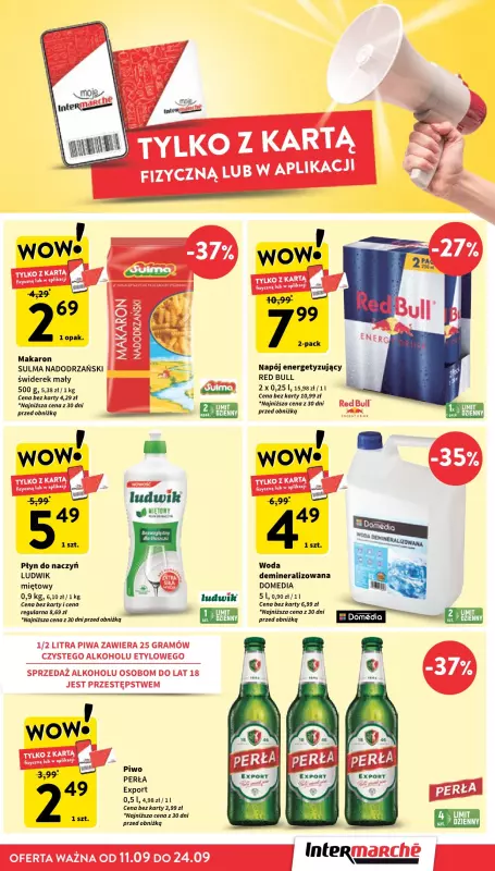 Intermarche - gazetka promocyjna Gazetka od czwartku 11.09 do środy 17.09 - strona 3