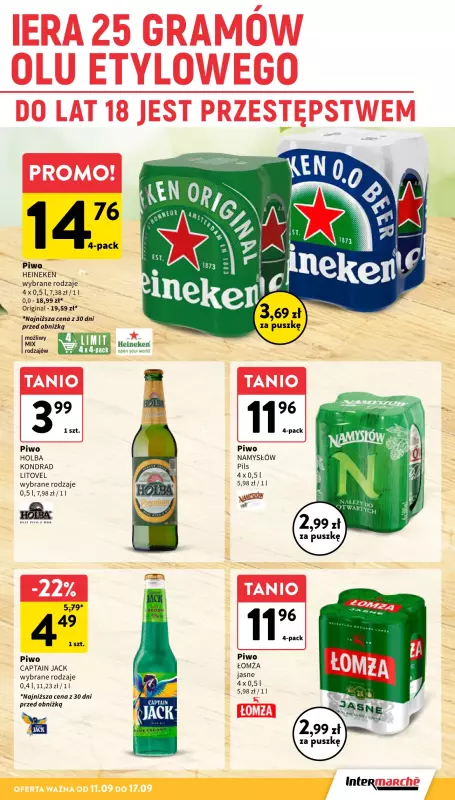 Intermarche - gazetka promocyjna Gazetka od czwartku 11.09 do środy 17.09 - strona 31